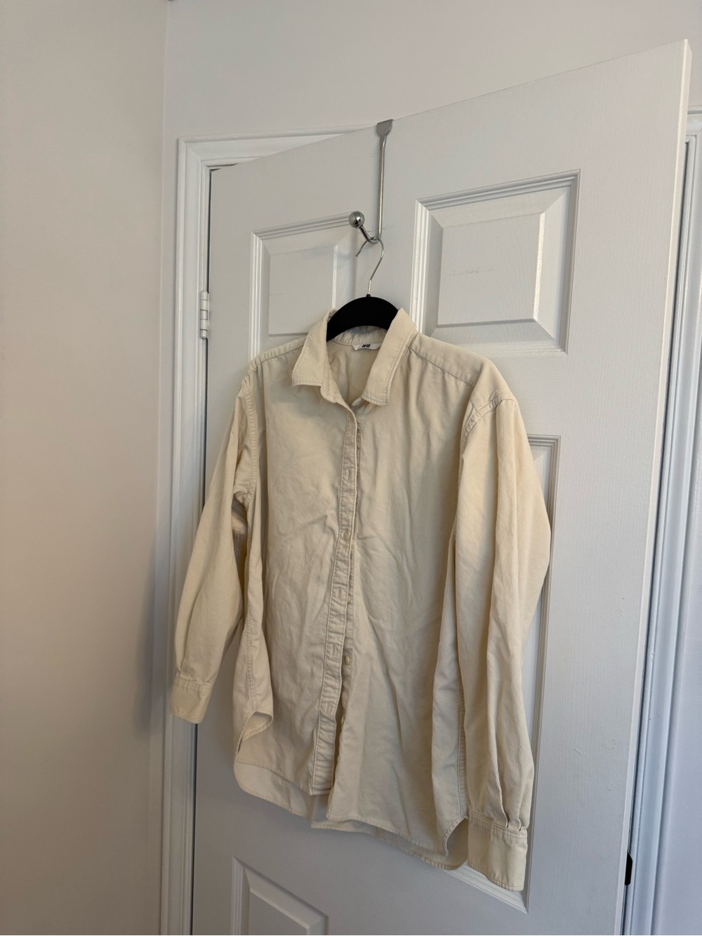 Cream Button Down Shirt
